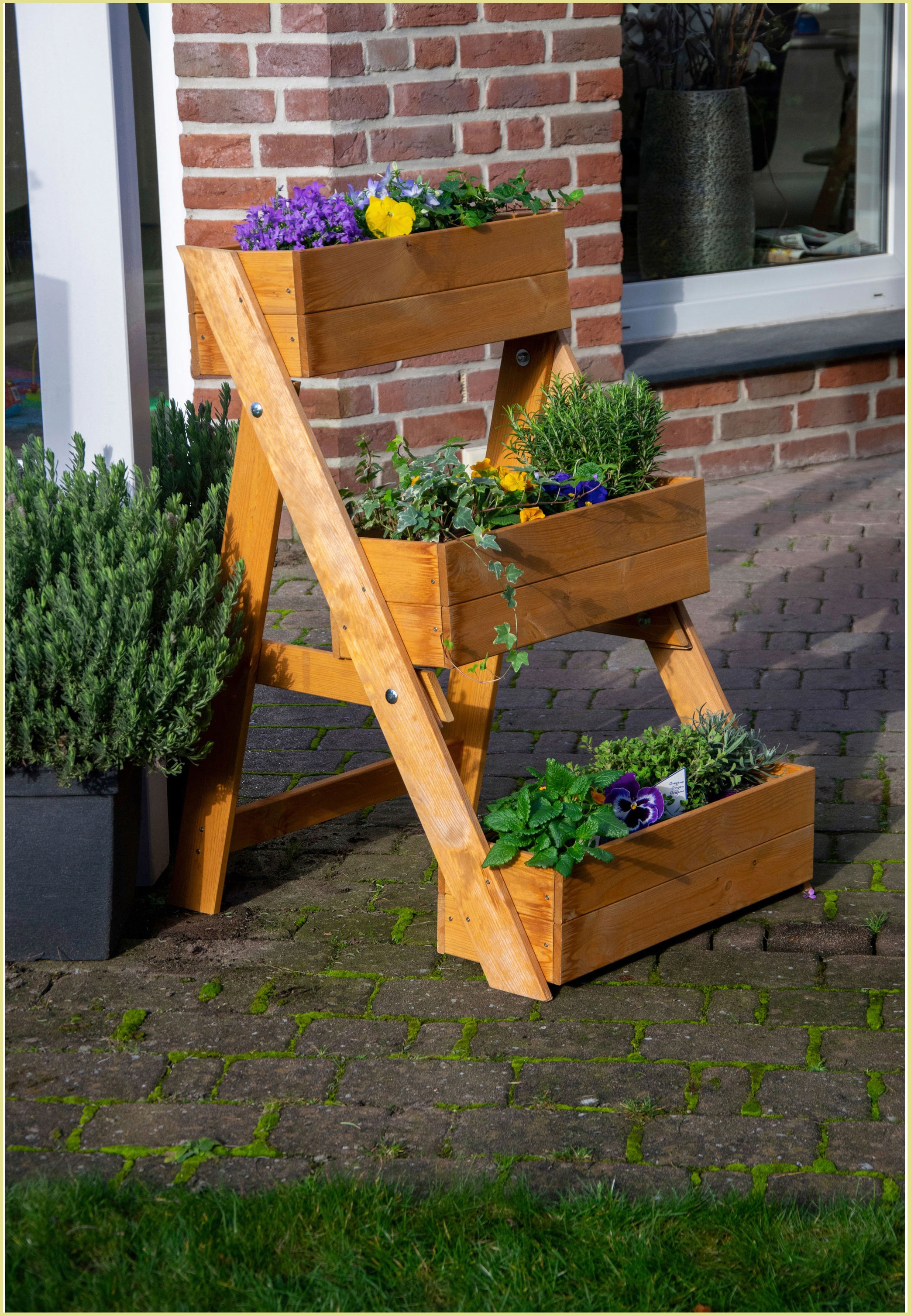 dobar Pflanzentreppe BxTxH: 60x70x90 cm