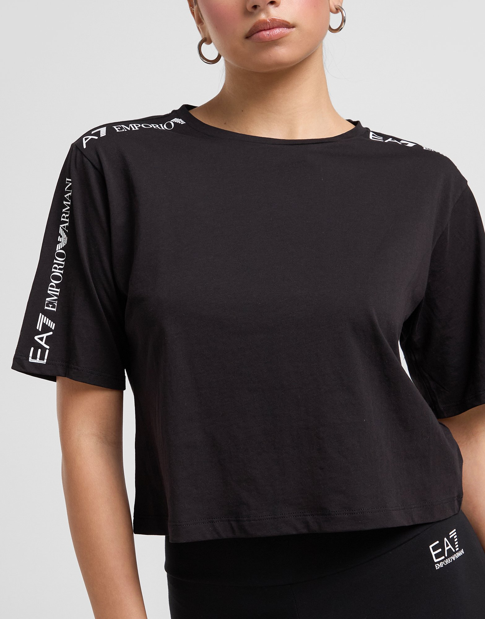 Emporio Armani EA7 T-shirt court Logo Femme