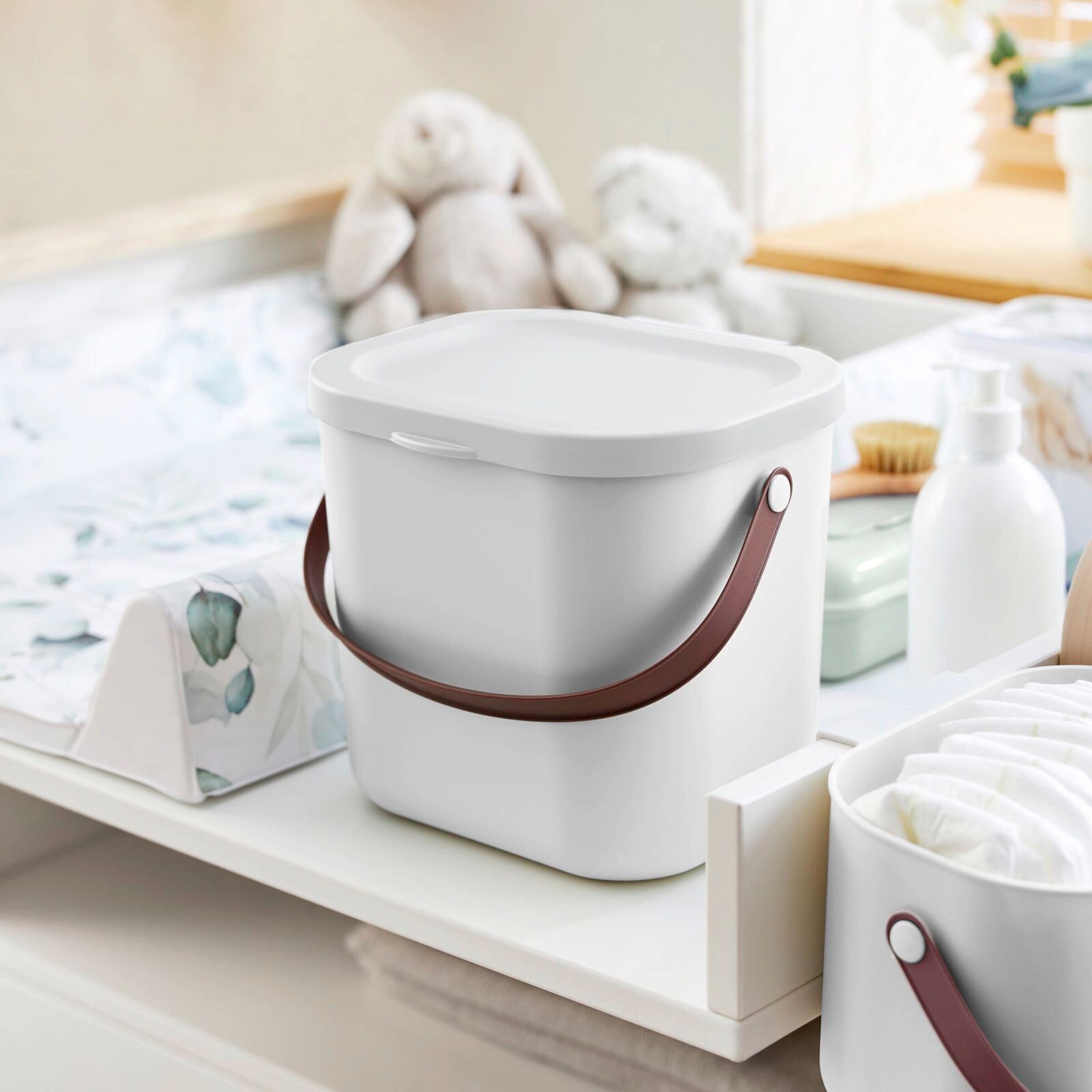 Rotho Babydesign Windeleimer Yuma hellgrau