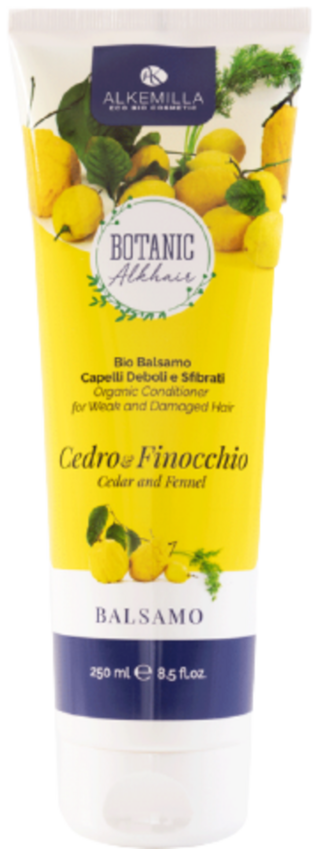 Alkemilla Eco Bio Cosmetic  Zitronat & Fenchel Pflegespülung, 250 ml