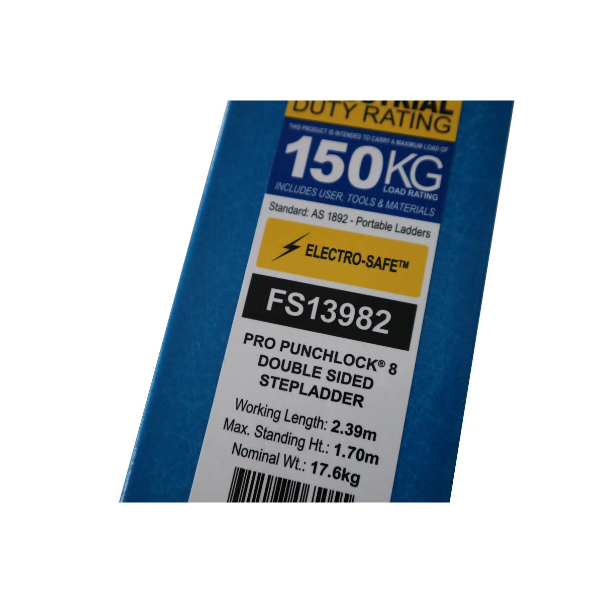 BAILEY Pro Fibreglass Double Sied Ladder 8 FS13982