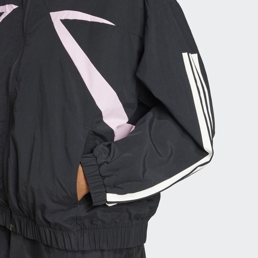 Adidas Veste de survêtement toile Color Block 3 bandes Tiro Cut