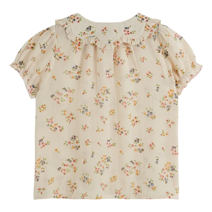 Emile et Ida Blouse Achillea Fleurie | Beige
