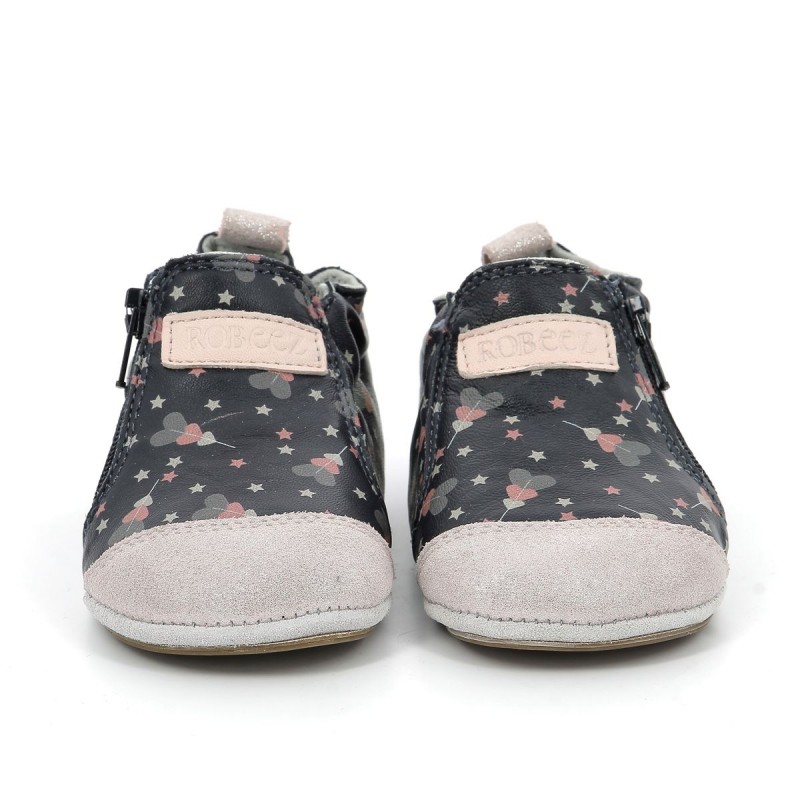 Robeez Robeez Mini Shoez Festive Hearts Marine