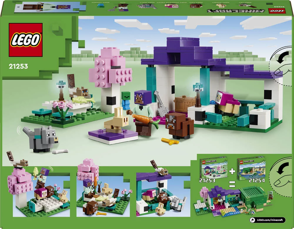 LEGO®MINECRAFT™ 21253 - LE SANCTUAIRE ANIMALIER
