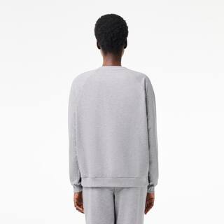 Sweatshirt d'intérieur siglé Lacoste en coton Vêtements d’intérieur & de nuit - Gris - Lacoste - Femme