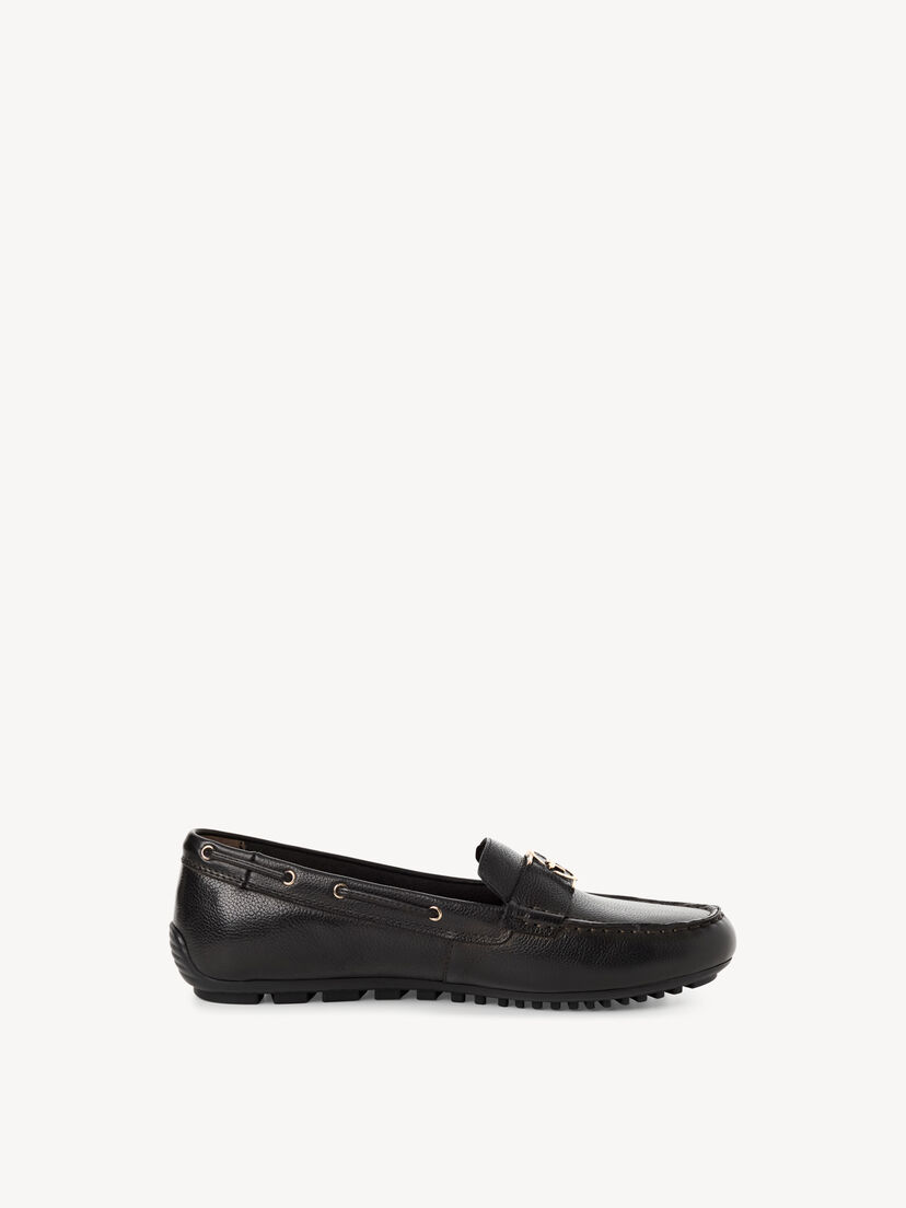 Leren Mocassin - zwart