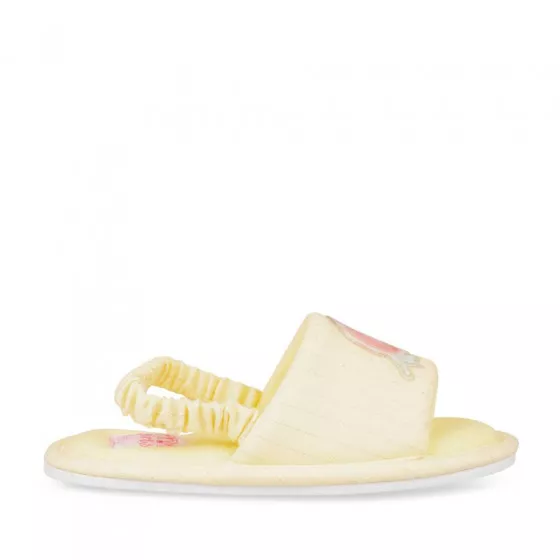 Chaussons JAUNE NINI & GIRLS