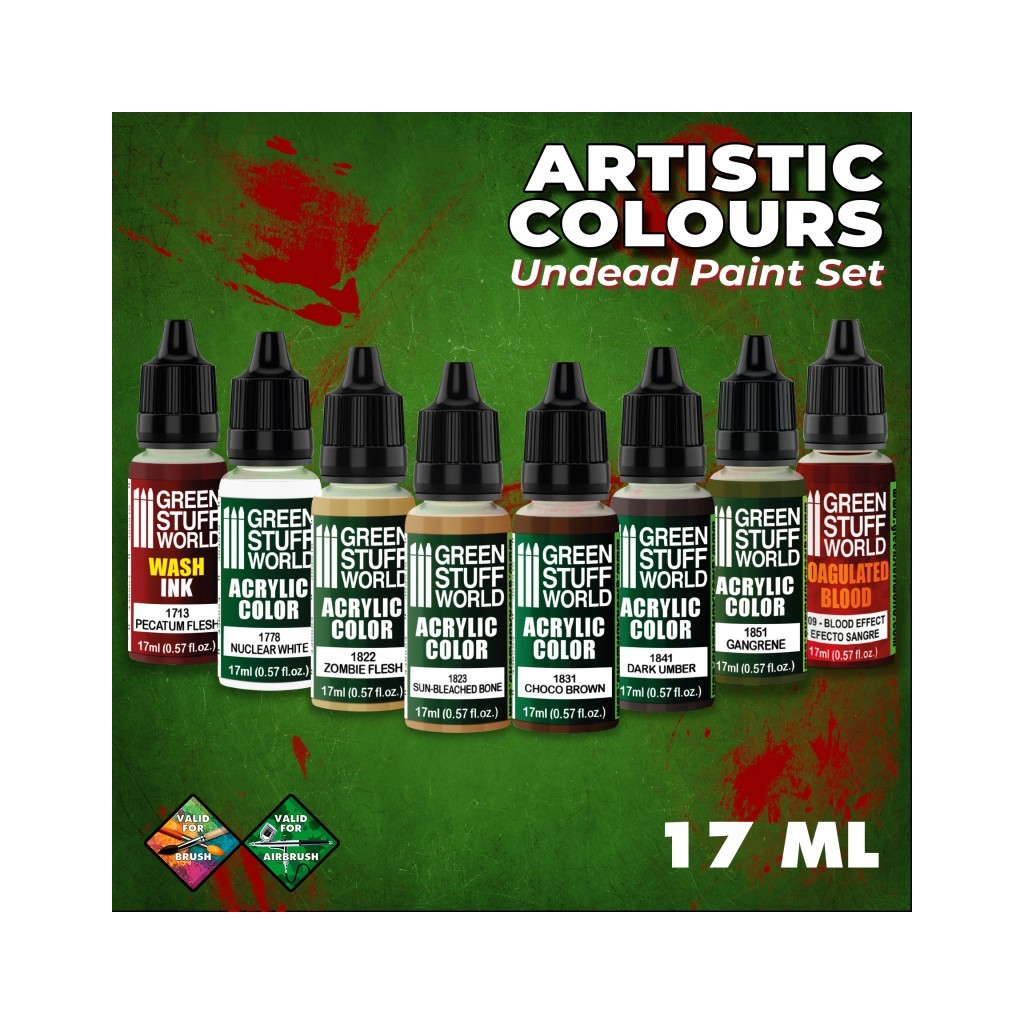 Set de Peintures - Mort-Vivant