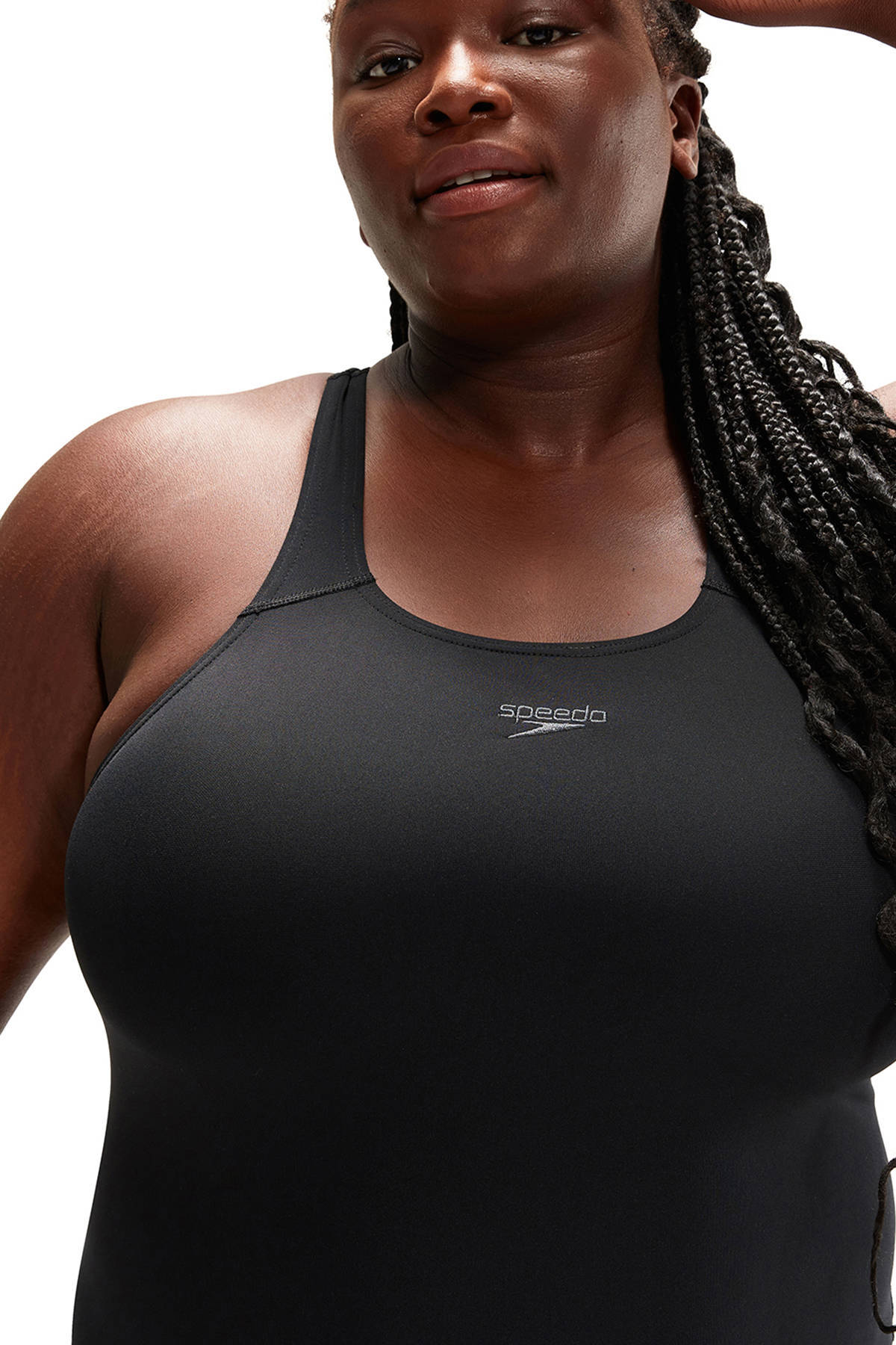 Speedo Endurance10 sportbadpak Medalist zwart