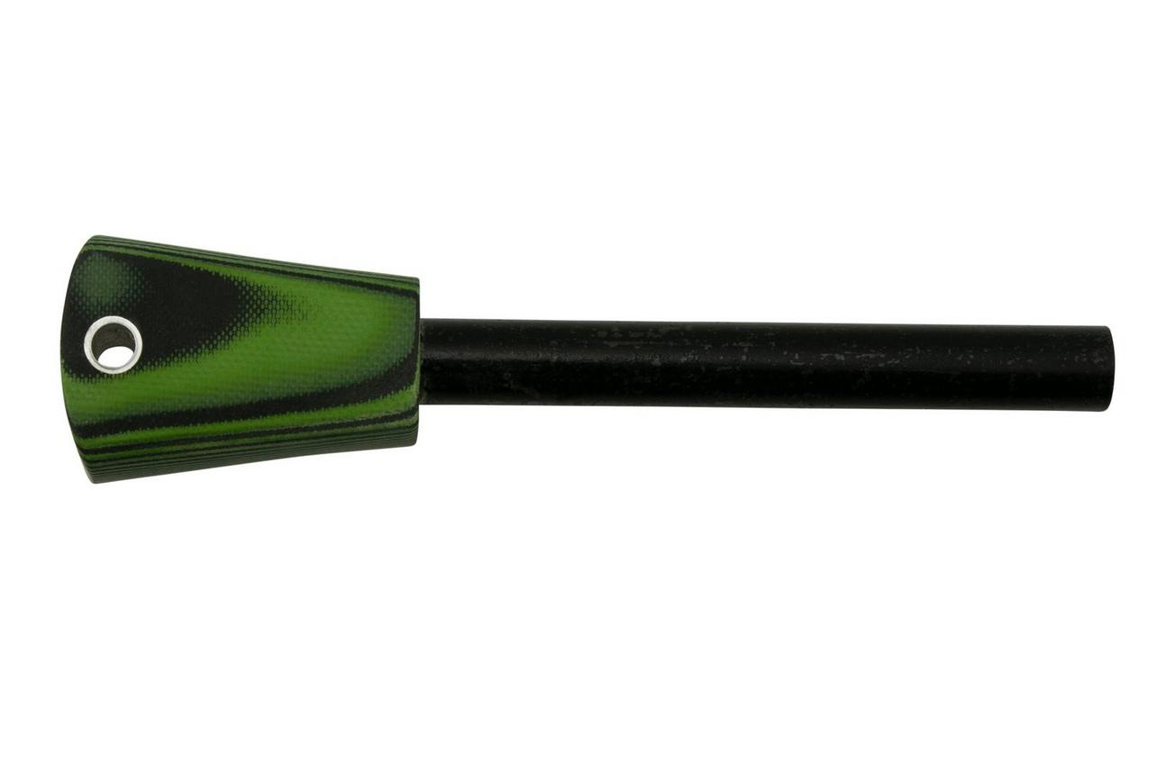Bark River Firesteel KFS-TGBS, Toxic Green & Black SureTouch