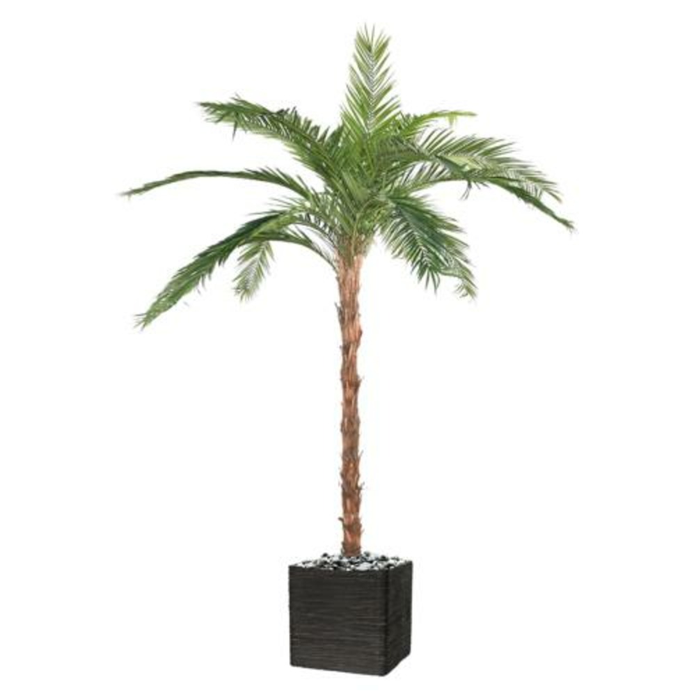 Palmier phoenix artificiel h 370 cm d 280 cm en pot
