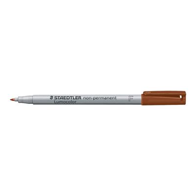 STAEDTLER LUMOCOLOR 316 - Marqueur non permanent - pointe fine - marron