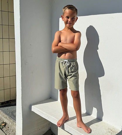 Petit Crabe Badeshorts - Alex - UV50+ - Olive