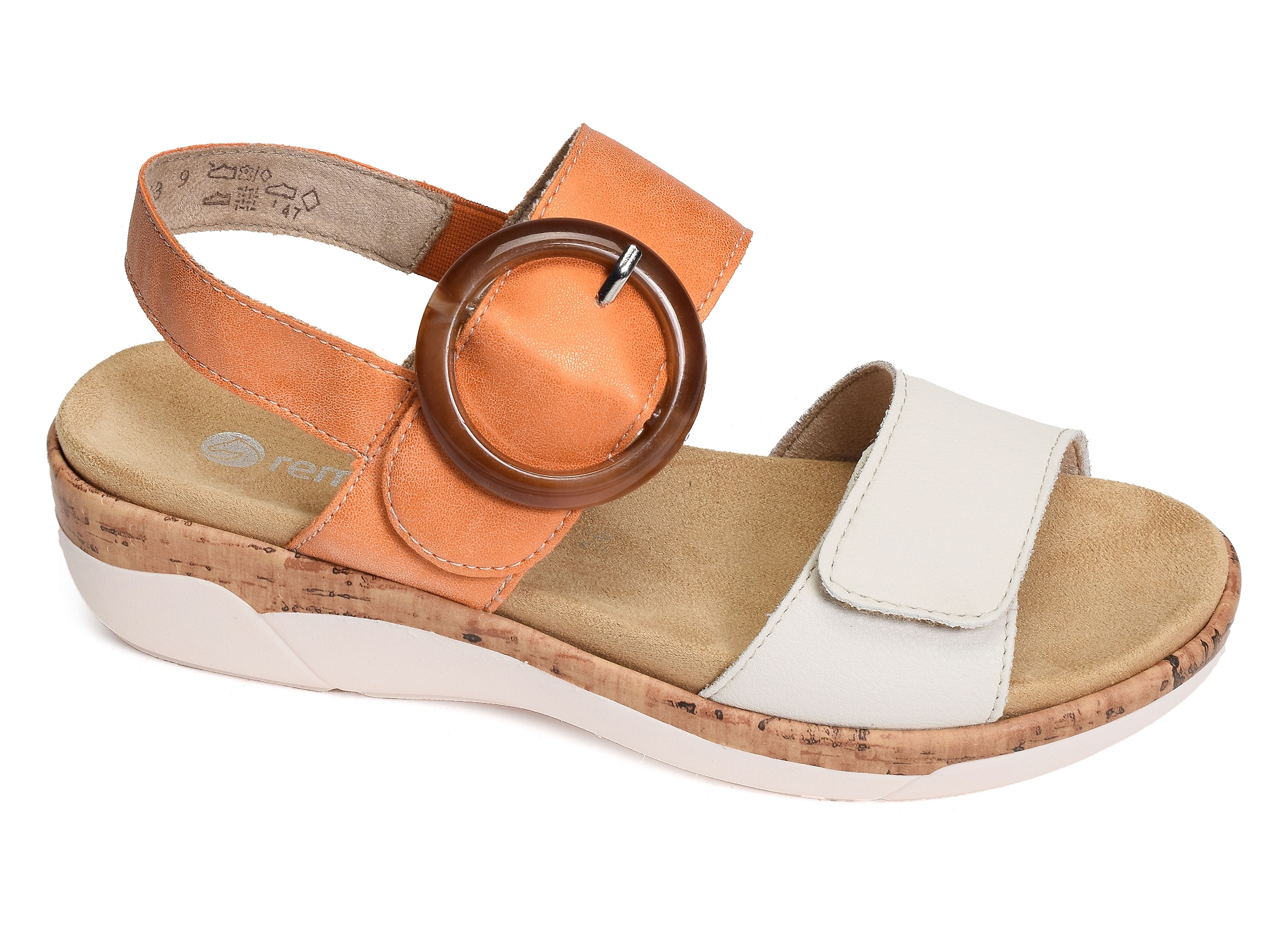 R6853 blanc orange