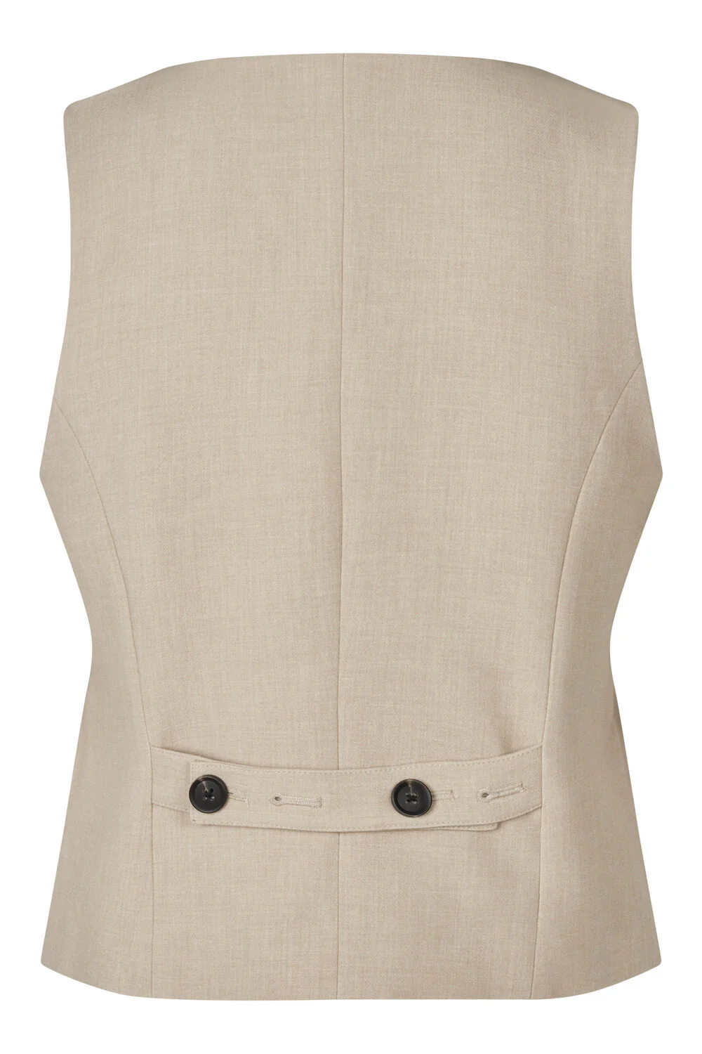 Second Female  Felice blazer vest - Roasted Cashew