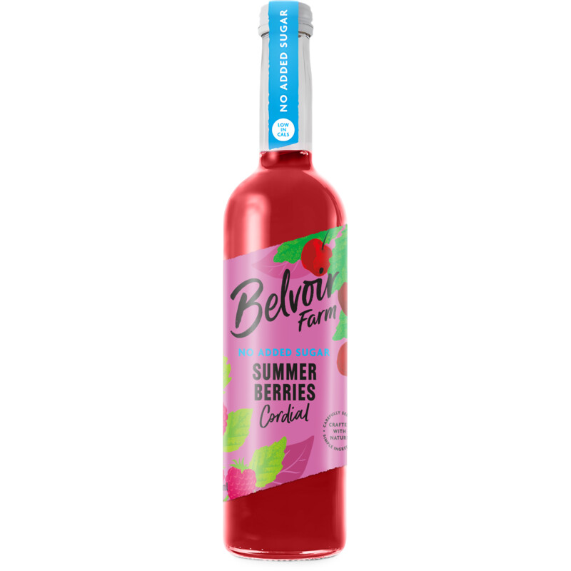 Belvoir Summer berries cordial no added sugar