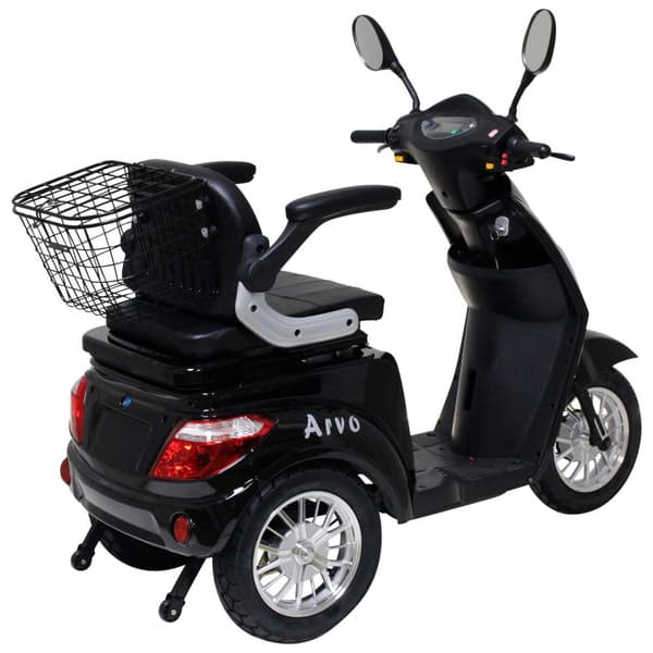 Arvo Elektrisk Scooter for Eldre P300 Svart