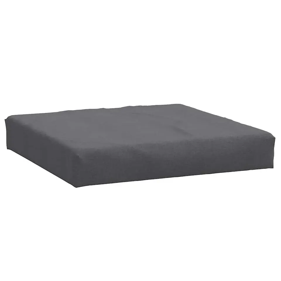 vidaXL - Palletkussen - Antraciet - Stof