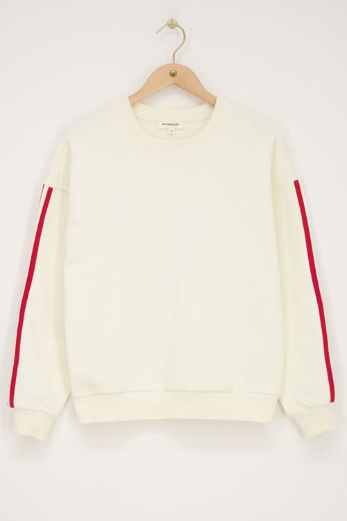Witte sweater 