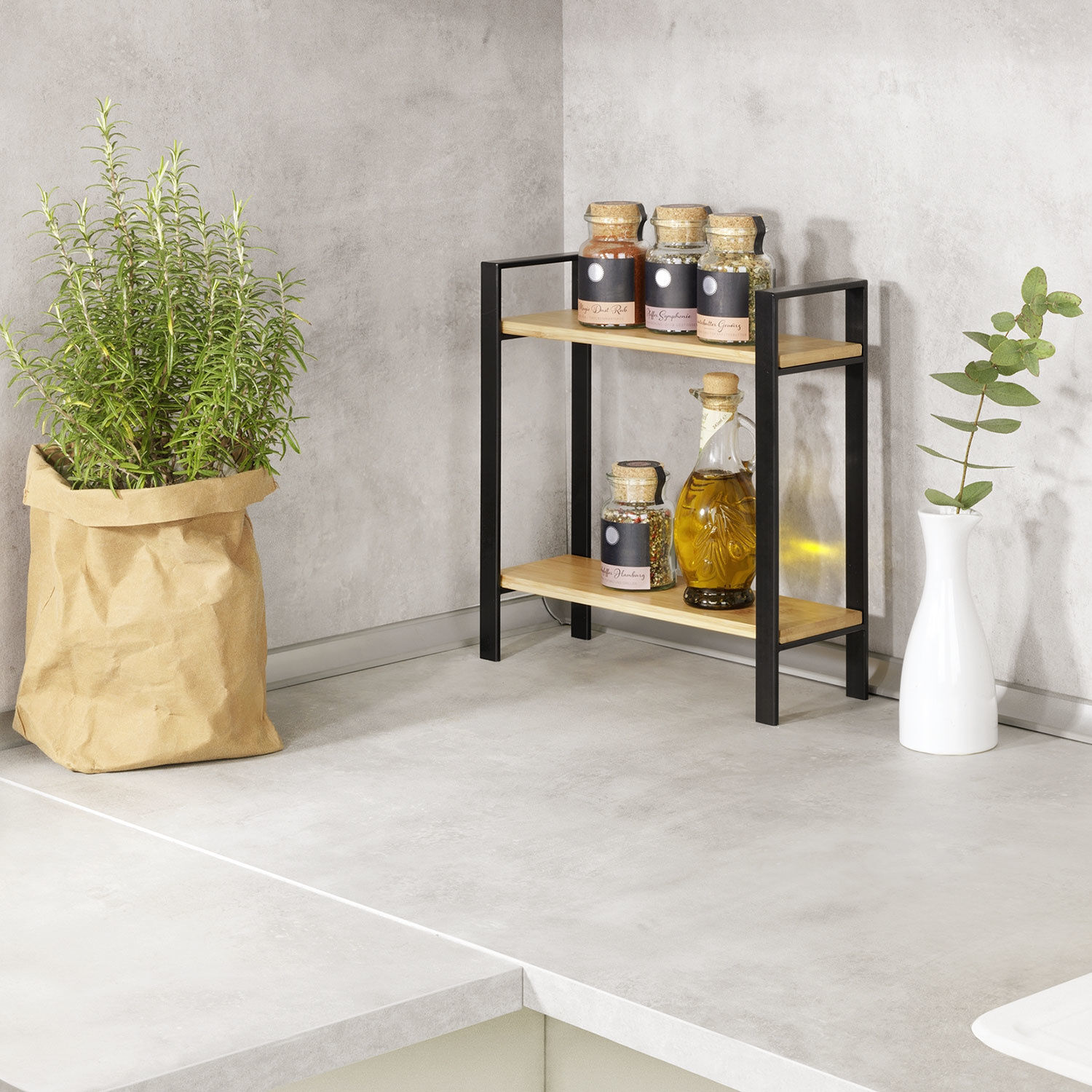 Regal im Industrial Style