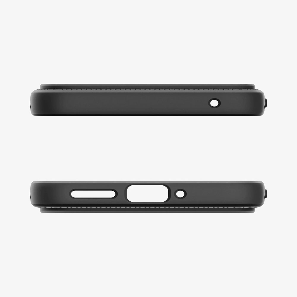 Google Pixel 9 / Pixel 9 Pro Liquid Air Case Gummi Hülle (ACS07682) - Schwarz (Matt)
