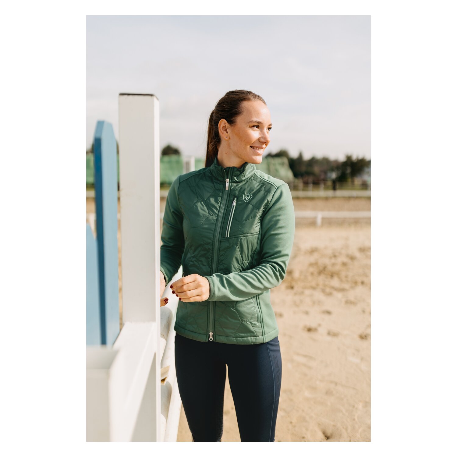 ARIAT Damenjacke Fusion Insulated - duck green