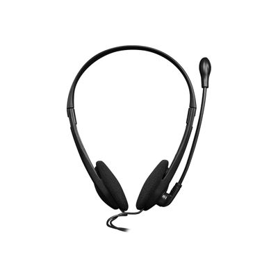 CANYON CNS-CHS01BO - Casque filaire avec micro - noir/orange