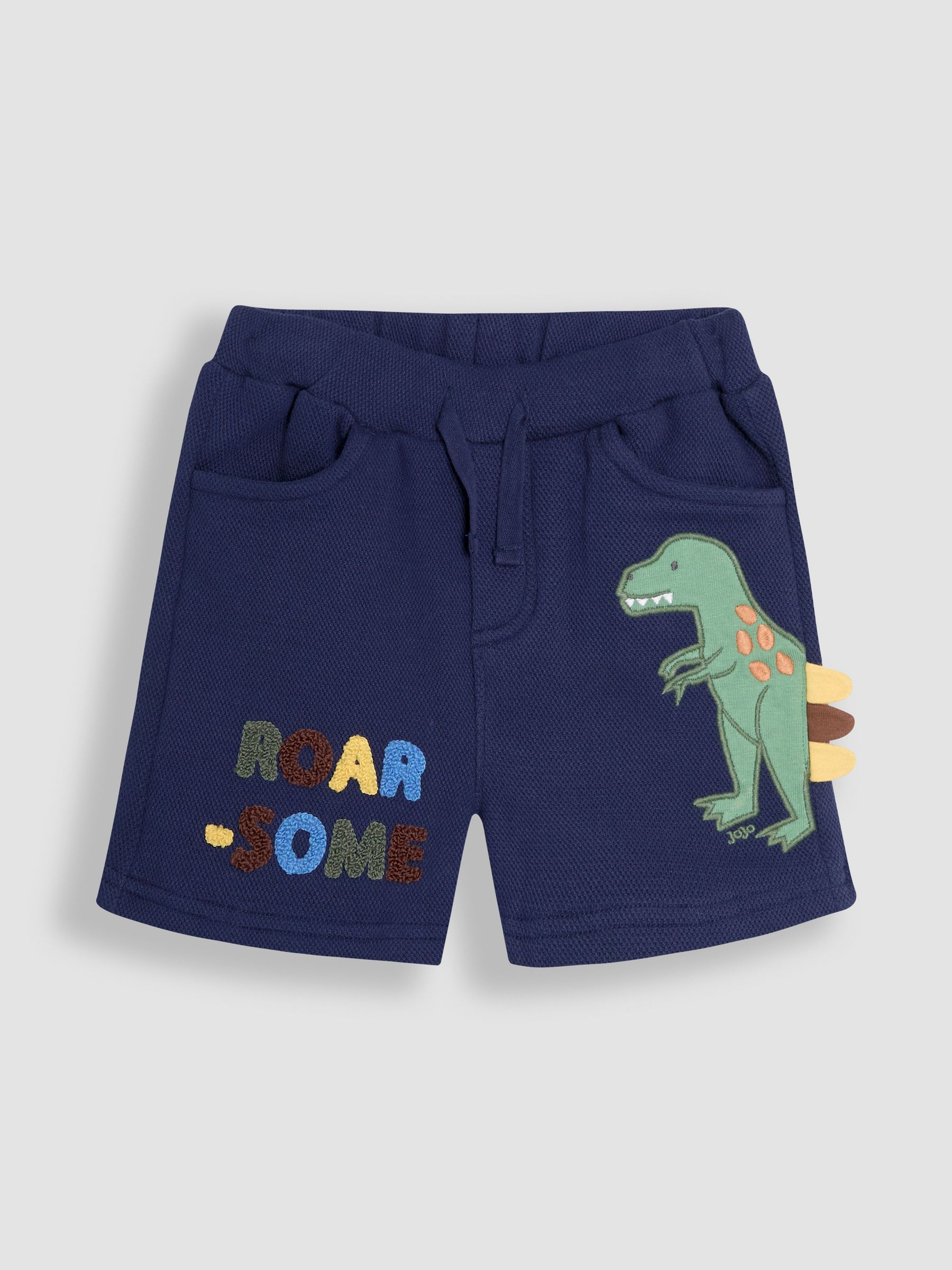 JoJo Maman Bébé - Short met applicatie en textuur