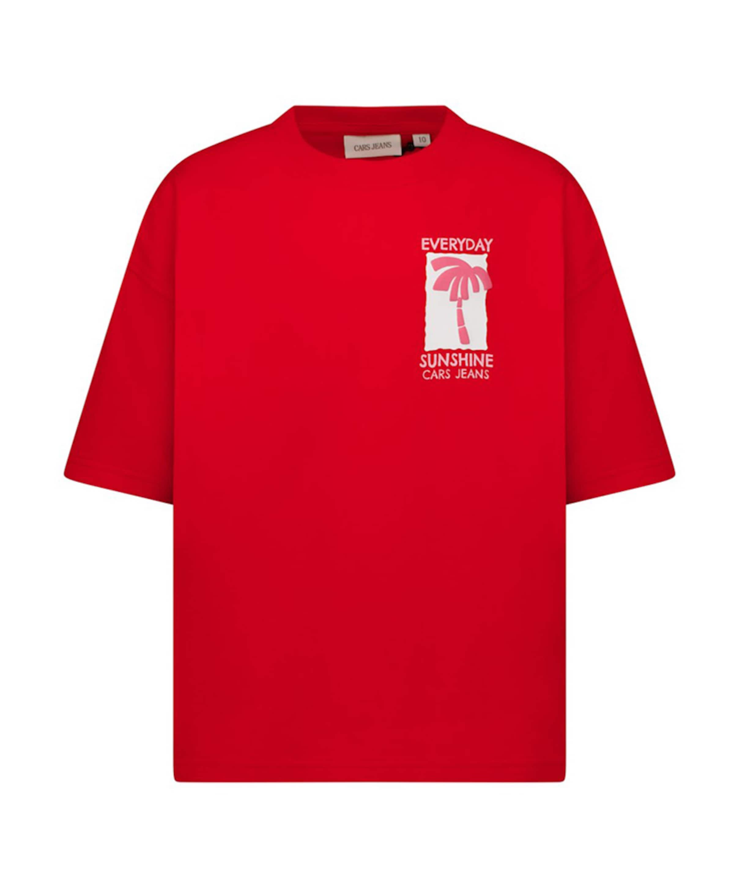 Cars Jeans Meisjes T-shirt rood