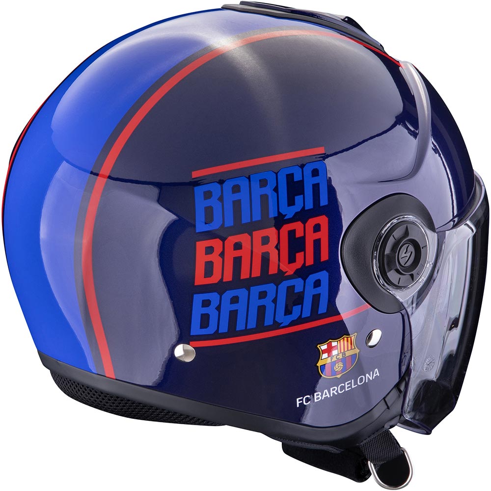 Scorpion - Casque Exo-City II FC Barcelone Bleu / Rouge