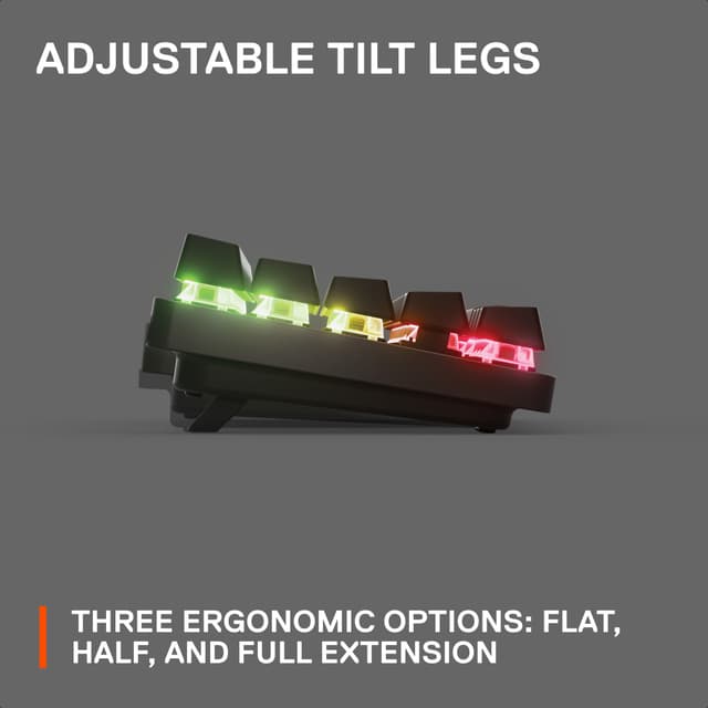SteelSeries Apex Pro Mini trådløs gaming tastatur