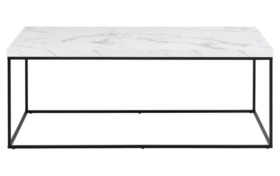 Couchtisch Barossa 110 x 55 x 45 cm, Schwarz/WeissSofatisch