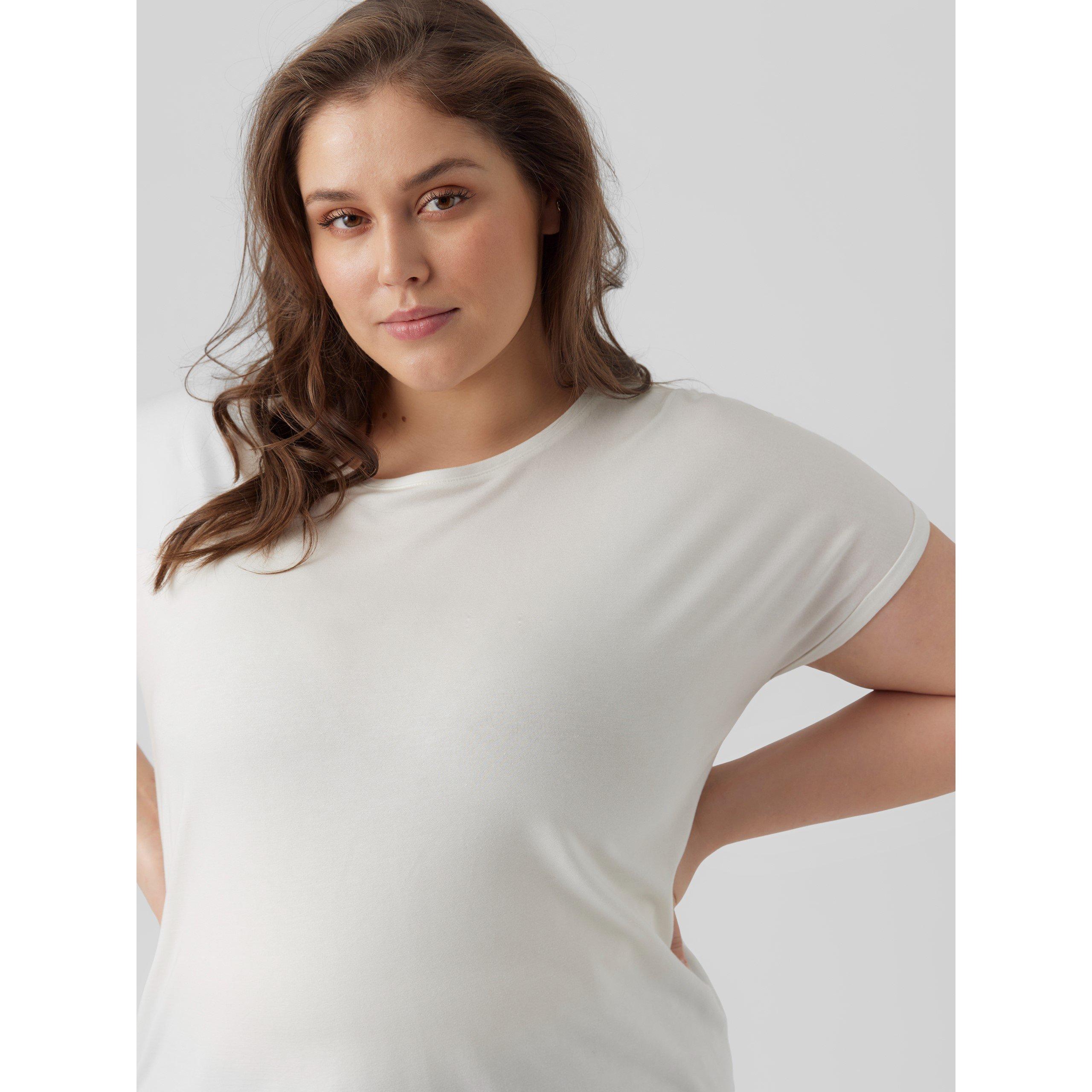 Vero Moda Regular Fit T Shirt (Plus Size)