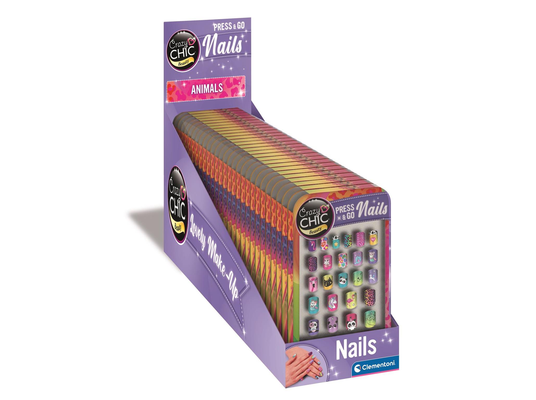 NAILS GLAMOUR CRAZY CHIC