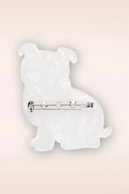 Erstwilder Barney the British Bulldog broche