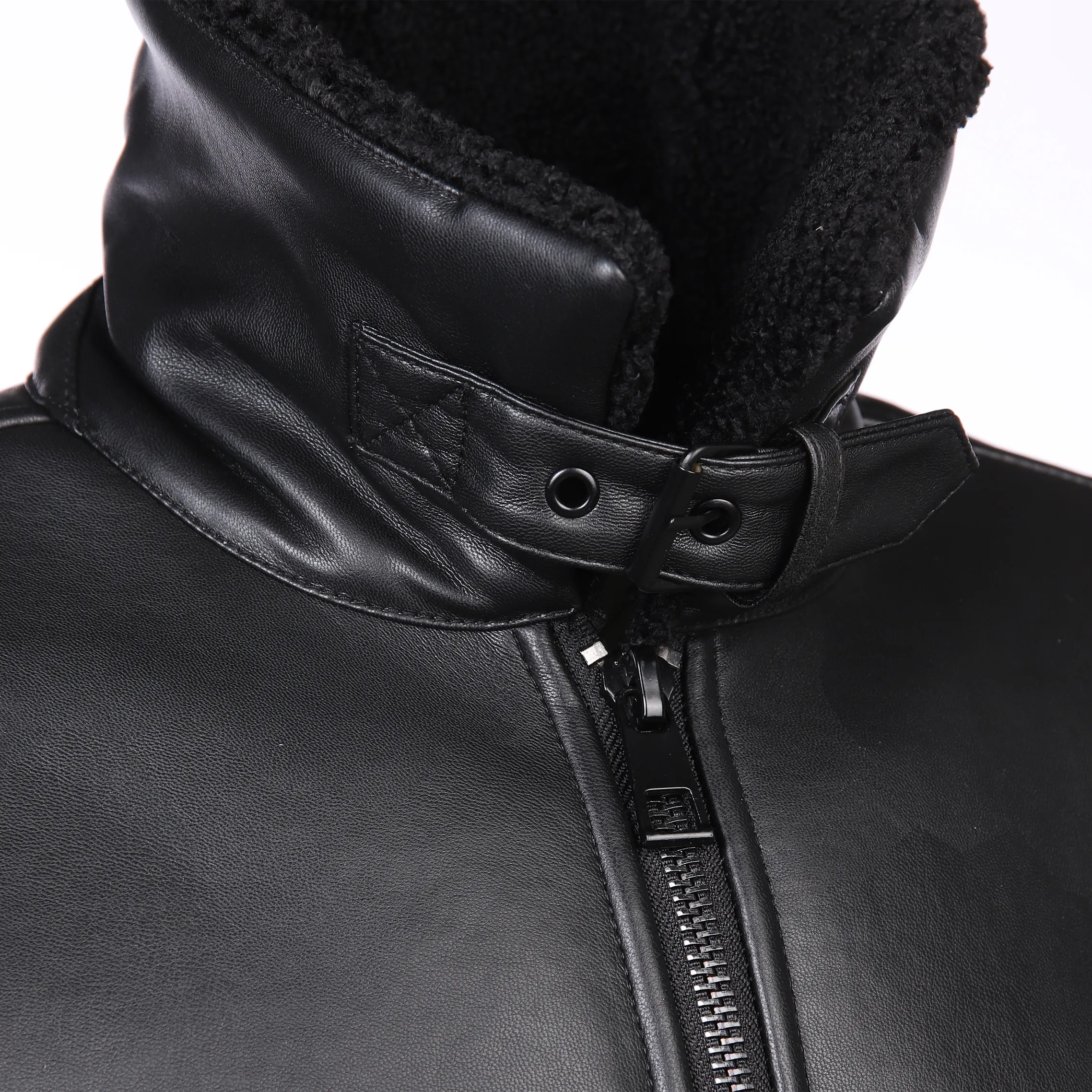 Herren Fliegerblouson mit Teddyfell innen