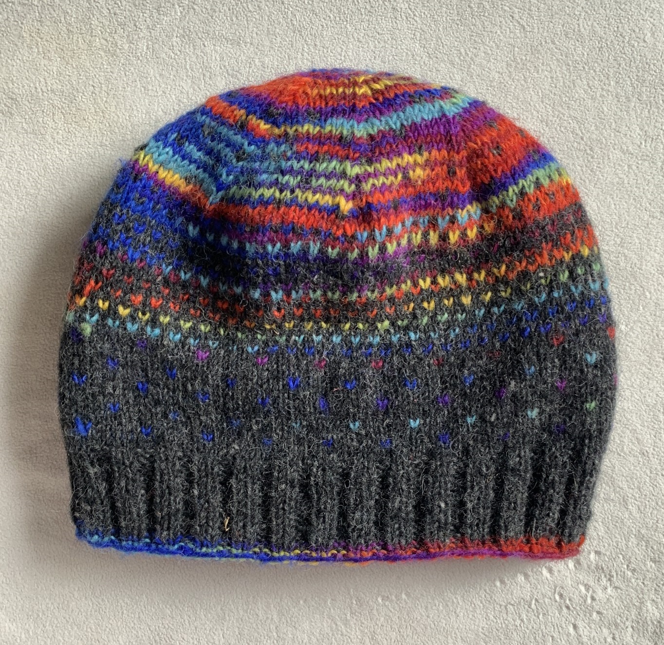 Strickmütze, grau, multicolor günstig bestellen