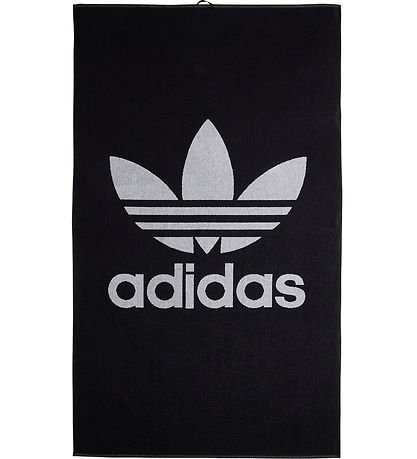 adidas Originals H?ndkl?de - XL - 100x170 cm - Sort/Hvid m. Logo