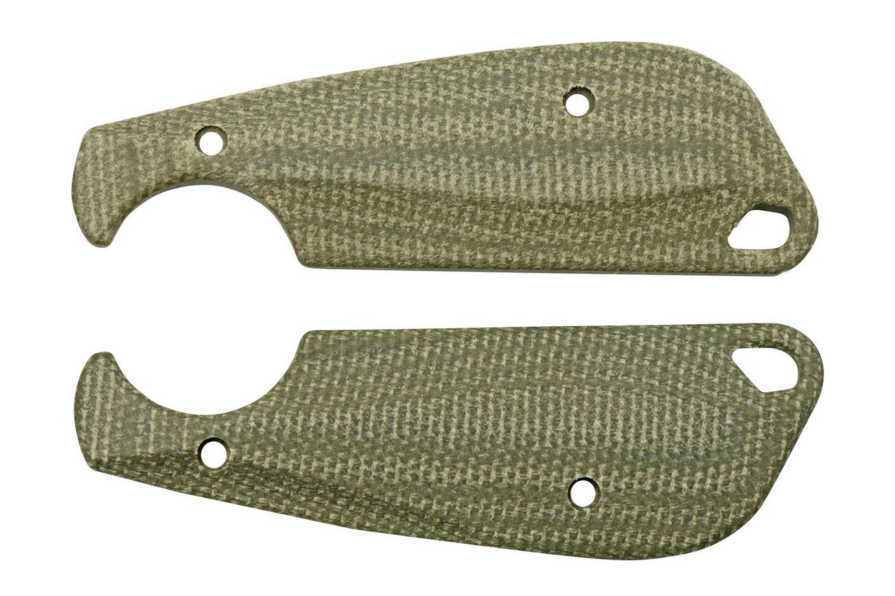 Flytanium CRKT Minimalist Flex FLY-1101 Green Micarta Scales