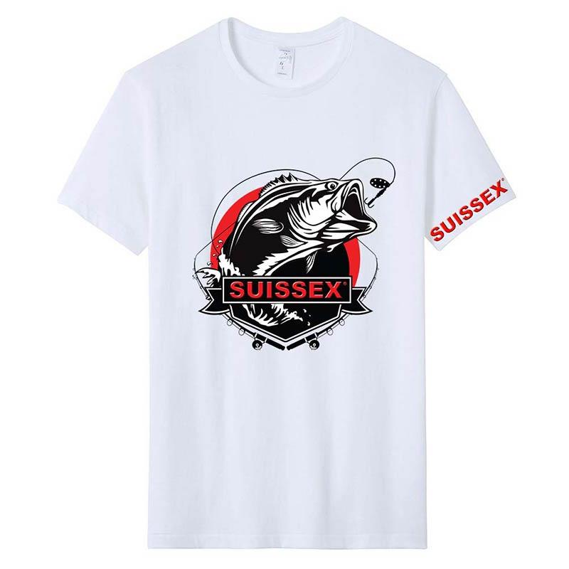 Tee Shirt Manches Courtes Homme Suissex - Blanc