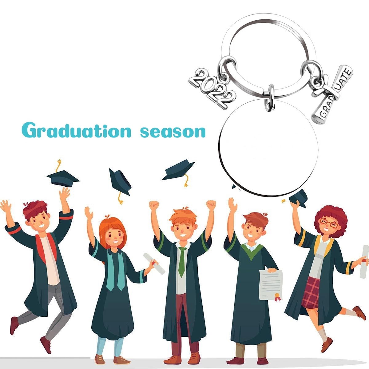 Nøkkelring til eksamen Class of 2024-1