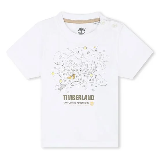 T-shirt à bouton-pression   Blanc        2 ans   de               Timberland