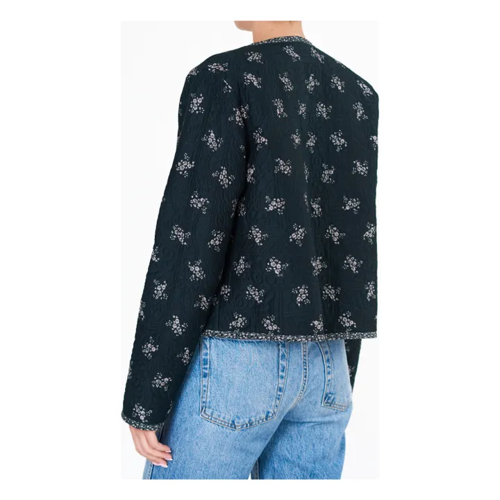 M.A.B.E. Veste Matelassée Vivi | Bleu foncé