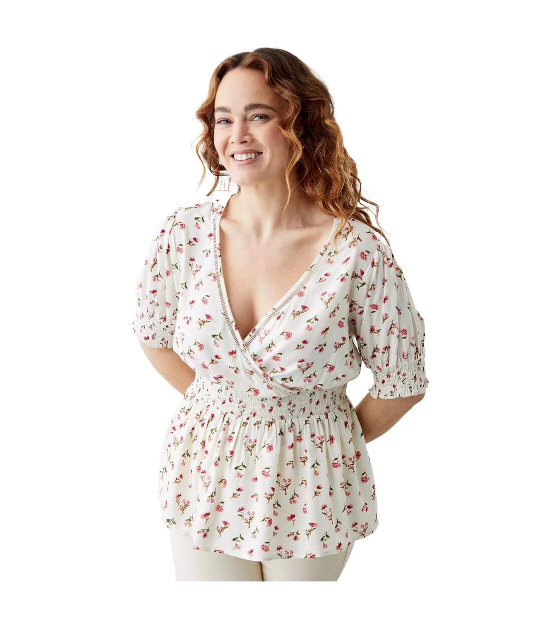 Dorothy Perkins - Blouse - Femme (Blanc) - UTDP2086
