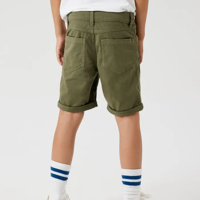 Name It Silas Isak Long Twill Short Junior