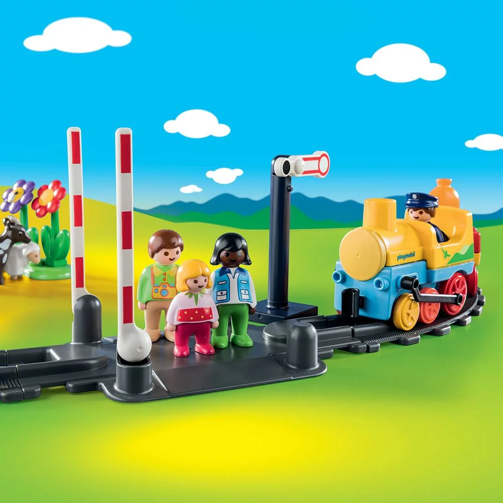 TRAIN AVEC PASSAGERS ET CIRCUIT - 70179