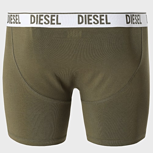 Lot de 2 Boxers Sebastian 00S7J4-0SFAC Rouge Vert Kaki