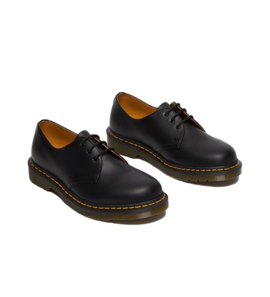 Sapatos Dr. Martens de couro 1461 pretos