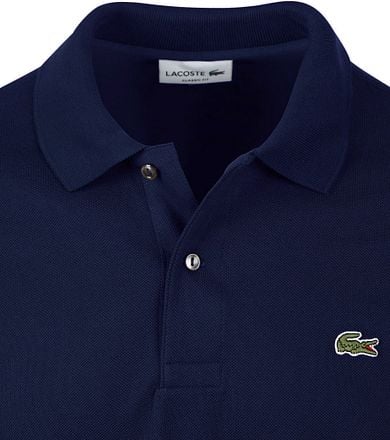 Lacoste Poloshirt Lange mouwen Navy L1312-166 kopen